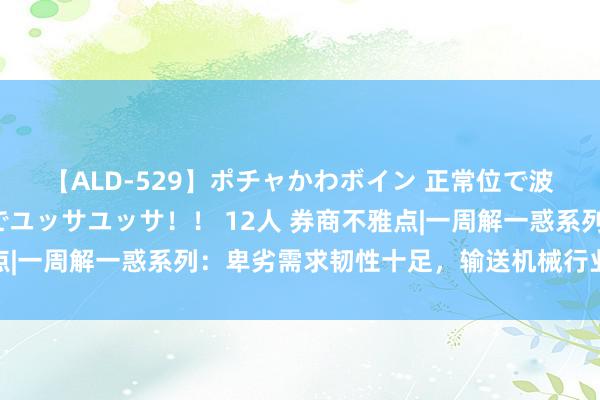 【ALD-529】ポチャかわボイン 正常位で波打つ腹肉！！騎乗位でユッサユッサ！！ 12人 券商不雅点|一周解一惑系列：卑劣需求韧性十足，输送机械行业稳步增长