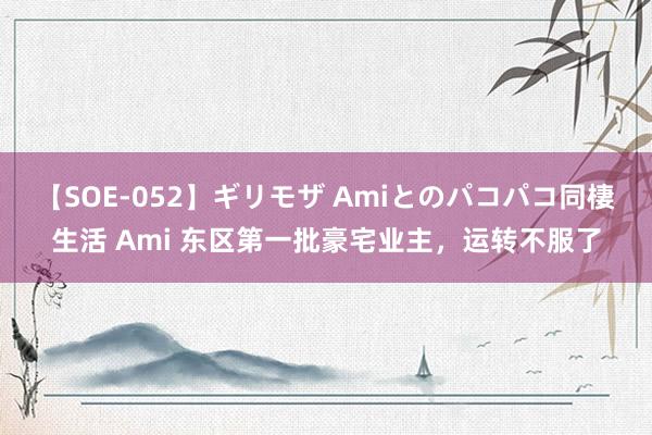 【SOE-052】ギリモザ Amiとのパコパコ同棲生活 Ami 东区第一批豪宅业主，运转不服了