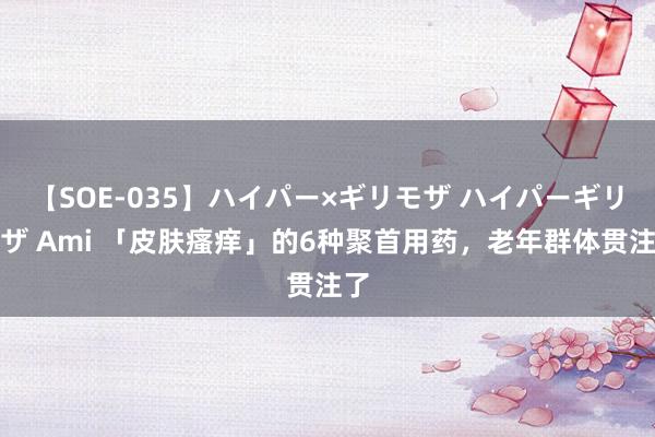 【SOE-035】ハイパー×ギリモザ ハイパーギリモザ Ami 「皮肤瘙痒」的6种聚首用药，老年群体贯注了